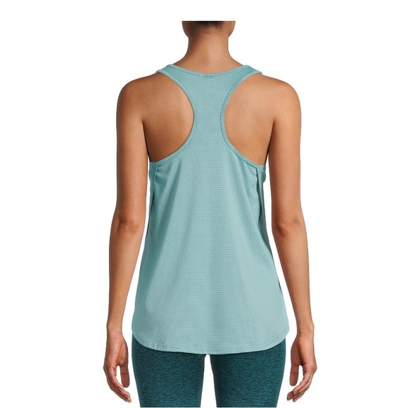 Avia Women's Active Lifestyle Crewneck Tank Top Aqua Slate Size M - Picture 3 of 9